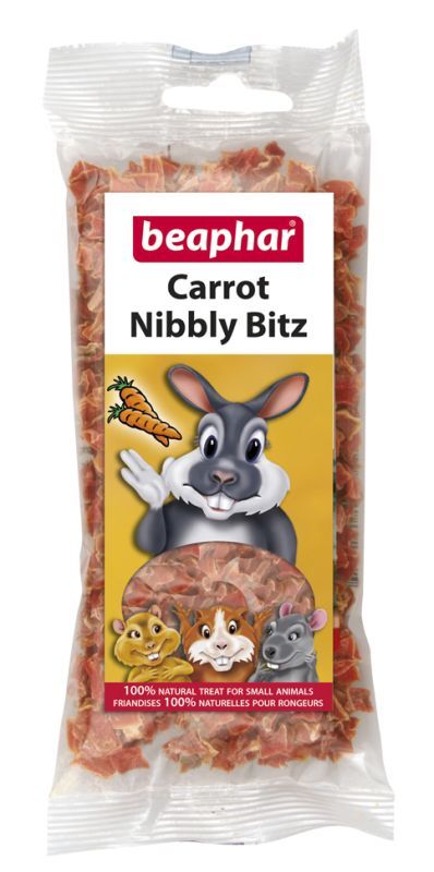 Beaphar Carrot Nibbly Bitz 50g